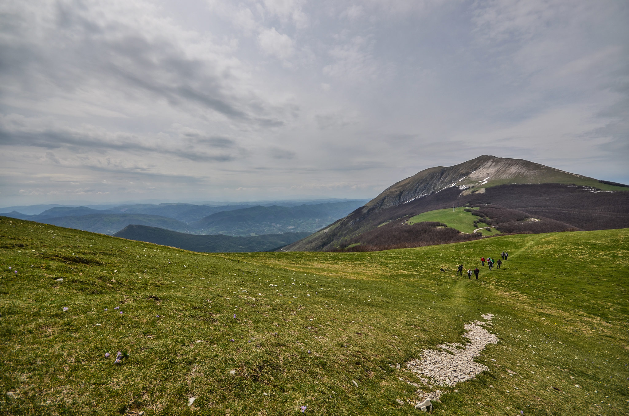 Monte Catria (1,702 m) is a mountain in the central Apennines.